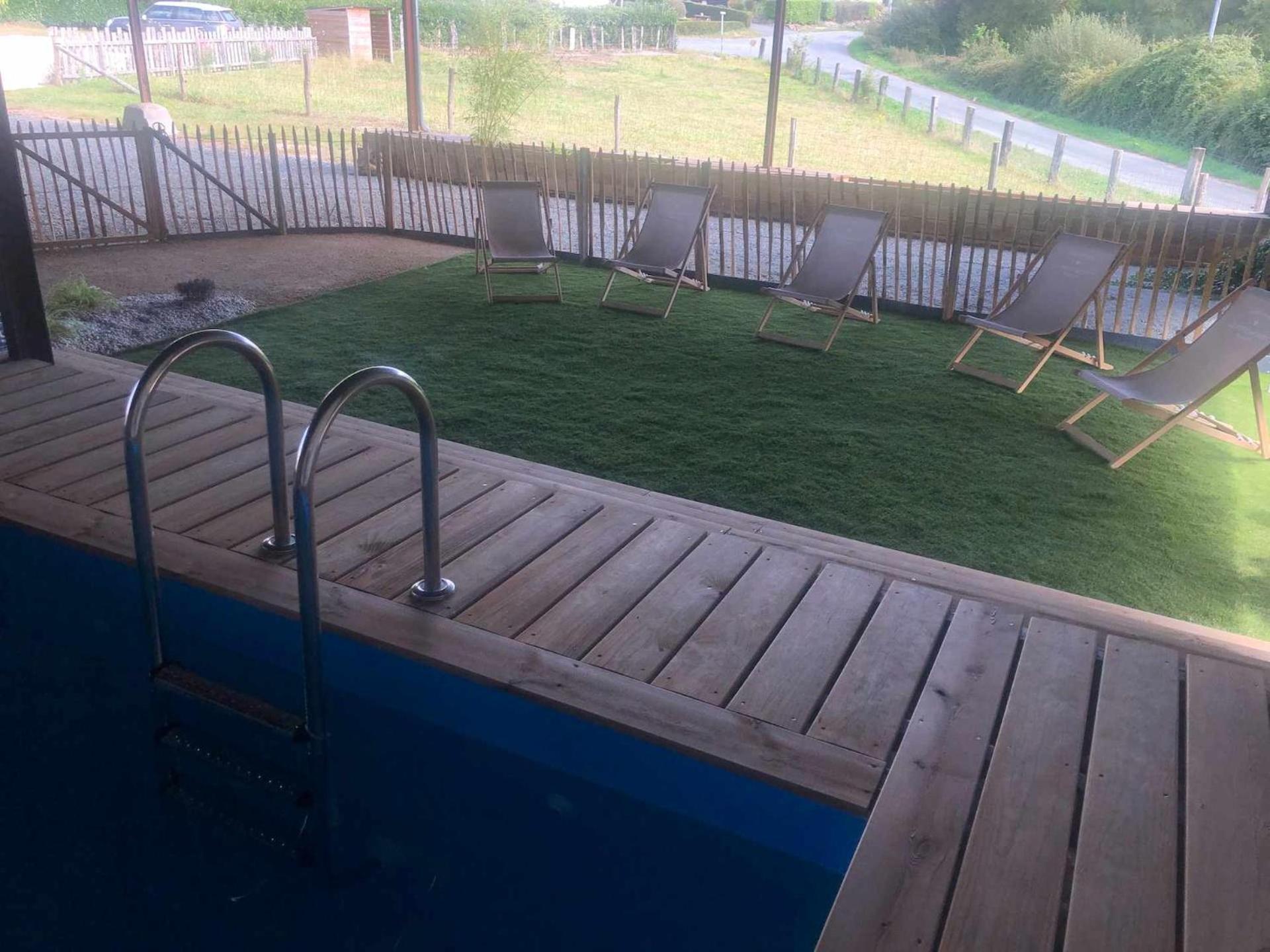 Le Petit Monty Gite Cote Jardin Saint-Malo-du-Bois Dış mekan fotoğraf